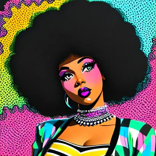 How afro textured hair can rock the 70's trend