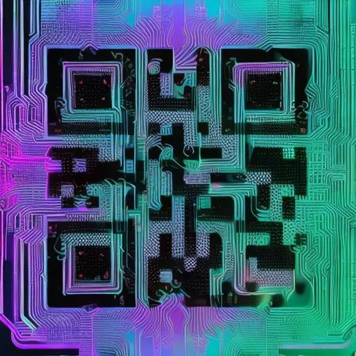 Prompt: a sci-fi  circuit board in futuristic style, that looks like a representation of AI neural network