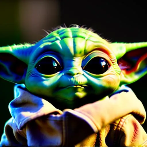 Prompt: Baby Yoda
