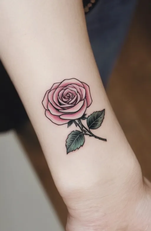 8. Micro Rose Tattoos for Subtle Statements