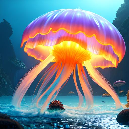 monstrosity, jellyfish monster, highly detailed body... | OpenArt