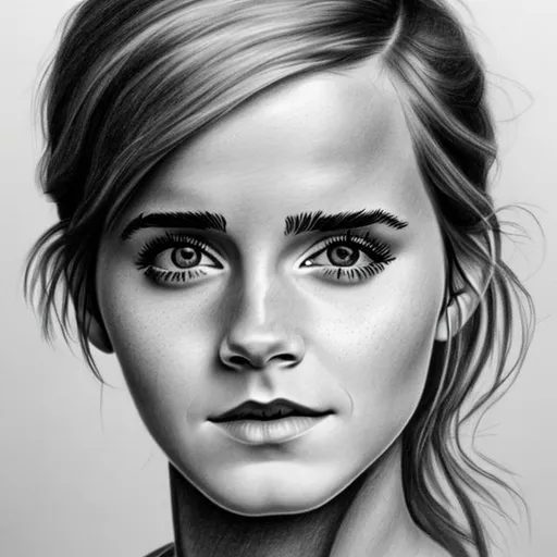 Prompt: Pencil Drawing
Pencil painting of 
Emma Watson