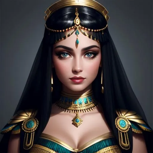 Prompt: Cleopatra, cinematic light,  fantasy