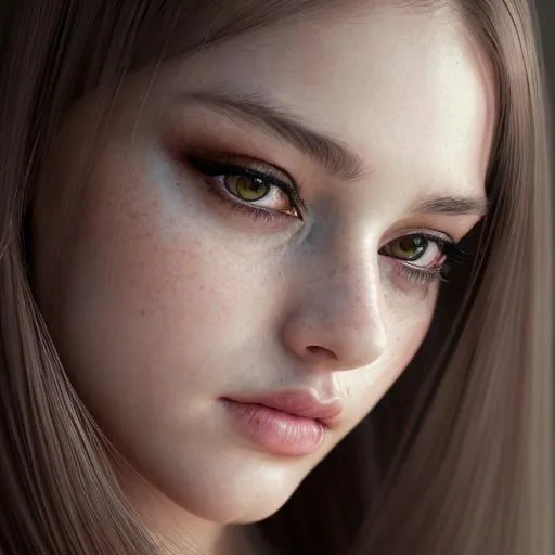 Prompt: Photo in RAW format, (detailed face)+, portrait of a beautiful lady, (dark makeup)-, ultra-detailed photo, soft light, portrait of the head and shoulders, 80 mm, f22, trending on ArtStation Pixiv, high detail, clear focus, aesthetic, 8k uhd, SLR camera, complex details, soft lighting, high quality,