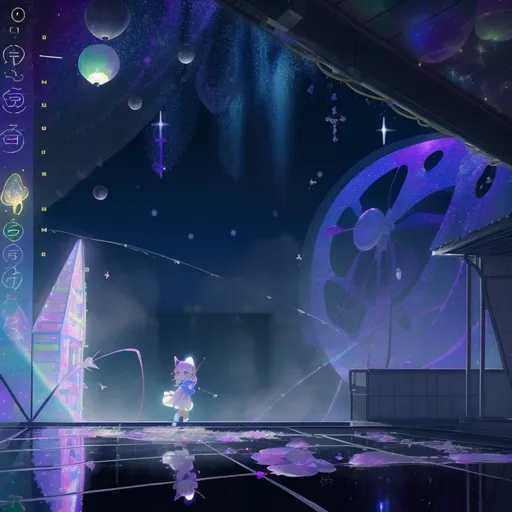 Prompt: ((2)), (By studio ghibli), {alien girl, peach pink hair, pastelgreen eyes, neon ribbon on the hair, white spacesuits}, (convenience store), (navigation), (Keycap), (pressure), (glance), (paint brush), (number), (unnamed: 1.2), (gingerbread house), (scissors), (truth), (spotlight), (calendar), (prism), (horse), (ventilation), (cooling fan), (masquerade), (pieces), (leakage), (Boring), (precious), (antenna), (silkworm), (interlude: 1.2), (bus stop), (deserted), (mascot), (robotic), (warmth), (stroll), (grandiose), (signs), {Loli}, (Box of horror), (radish), (angry), (truck driver), (traffic congestion), (honking), (mature language), (speech bubble), (orayo), (vortex), (wants to know), (intersect), (cracked eggs), {magical girls}, (radioactive), (cooling), (clay pot), (wishes), (rust), (I), (shift), (Rollarcoaster), (skyscraper), (rain), (crowd), (catalyst), (fog), (sea), (wave), (north: 1.2), (blackhole), (zeal), (blind), (shrine), (balloon), (slime), (float),  (doors), (chinese lantern), (crystal), (Grid: 1.2), (blur: 1.2), (calla lily: 1.2), (goldfish: 1.2), (reflection: 1.2), (blink: 1.2), (mona: 1.2), (abstract: 1.2), (react: 1.2), (invertebrate: 1.2), (confusion: 1.2), (only fake realistic graphic engine), (ink art), (cinematic lighting), ((0)), (pedal), (seek), (encounter), (wheel), (another), (flow), (reconstructing), (maple: 1.2), (blend), (Cinderella), (indigo), (observer), (effect), (octave), (okra), (altitude), (that day), (cue), (ecstatic), (corruption: 1.2), (boundaries), (base), (between sheets), (sunbeam), (vital), (magnet), (cascade), (exhale), (dew point), (aluminum: 1.2), (literal), (declutter)