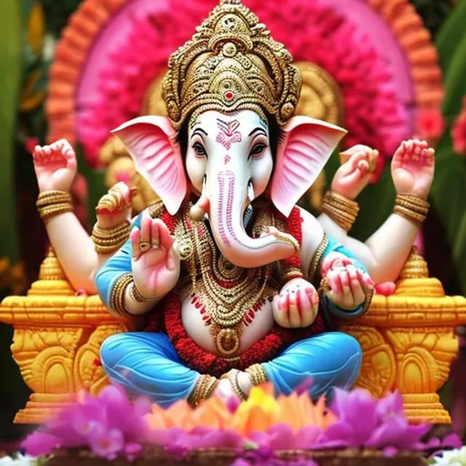 Prompt: 🌺 Ganesh Chaturthi Celebration 🌺

Join us for idol Sthapana, evening pooja, and visarjan at NCC Ivory Heights Clubhouse on September 19, 2023.

Contribute voluntarily by 14-Sep.
GPay Upasana: 9591135240
GPay Neetu: 7259344277

Let’s welcome Lord Ganesha together!