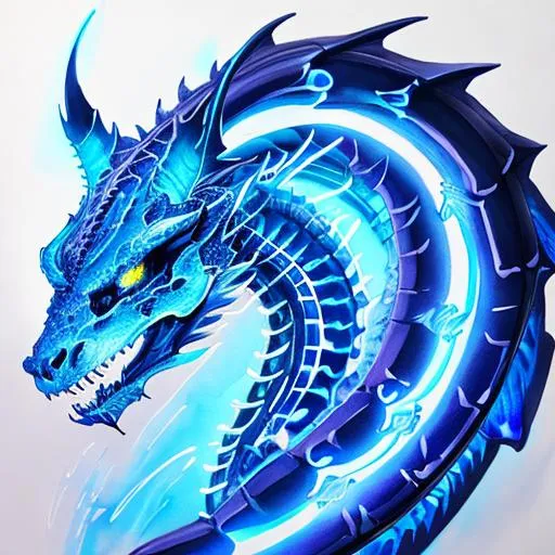 Neon Dragon - Diamond Art World