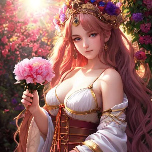 and beautiful pretty art 4k full HD flower princess