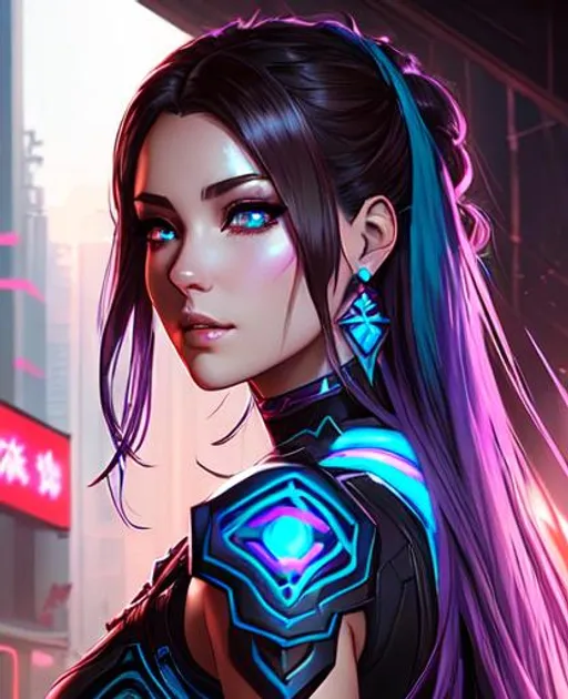 Cyberpunk Edgerunners Lucy WayArts - Illustrations ART street