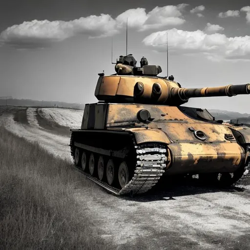 Prompt: Tiger Tank