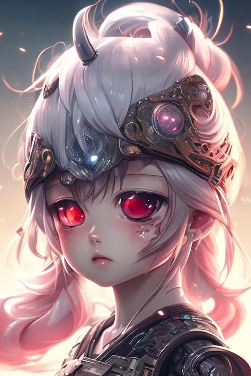 Prompt: Chibii,kawaii,cute Robot,epic, intricate character portrait, intricate, beautyful, 8k resolution, dynamic lighting, hyperdetailed, quality 3D rendered, volumetric lighting, oil on canvas, detailed background, artstation character portrait, close up character portrait

