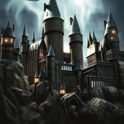 Prompt: Hogwarts School of Witchcraft and Wizardry 