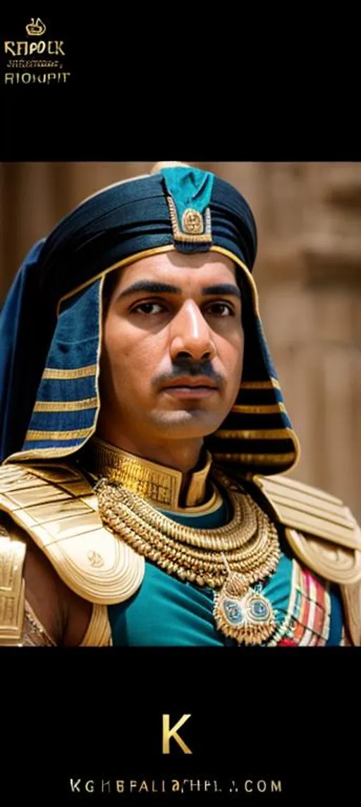 Prompt: An egyptain ruler