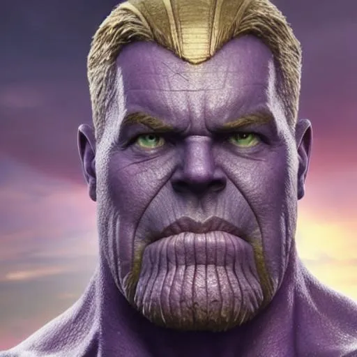 Prompt: fortnite thanos Ultra HD UHD  2K 4K 8K 12K 16K 32K 64K Photorealistic Photorealism Masterpiece Beautiful 