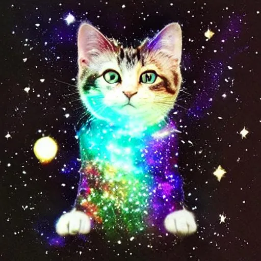Prompt: Galaxy Cat