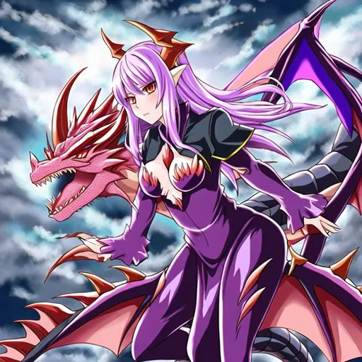 Prompt: anime dragon 