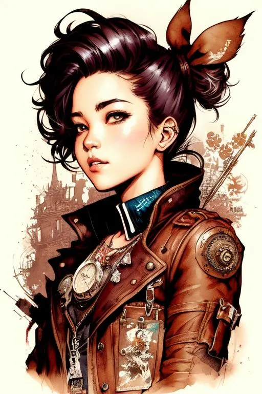 Prompt: sticker of disney banksy art, Kim Jung gi, freedom, soul, digital illustration, comic style, steampunk noir, perfect anatomy, centered, approaching perfection, dynamic, highly detailed, watercolor painting, artstation, concept art, smooth, sharp focus, illustration, art by Carne Griffiths and Wadim Kashin