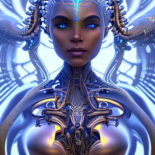 Prompt: ✨✨✨A visually stunning depiction featuring biomechanical aliens, presented in full-body cinematic digital artwork, complete with futuristic and mechanical elements.
 .✨✨✨ 
