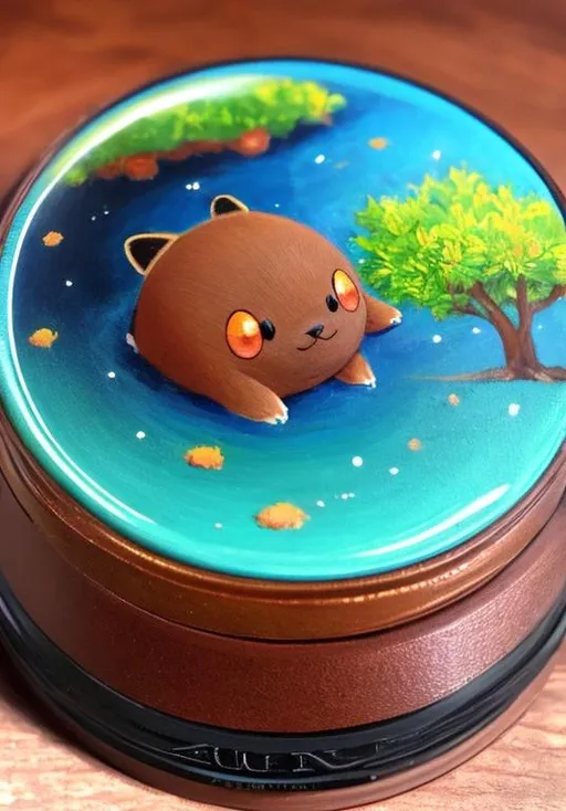 Prompt: UHD, , 8k,  oil painting, Anime,  Very detailed, zoomed out view of character, HD, High Quality, Anime, Pokemon, Diglett is a tiny brown cylindrical mole Pokémon that seems to be perpetually buried within the earth leaving only its head visible with black beady eyes and a large red cartoonish nose. Its small stature makes it both the lightest and shortest Ground-type. It has beady black eyes and a large, round, pink nose. A Diglett in Pokémon Mystery Dungeon: Red Rescue Team and Blue Rescue Team mentions that it has feet, though their size and appearance are unknown. It spends much of its time underground and has very thin skin. If Diglett is exposed to sunlight, its blood will heat up and cause it to grow weak.

Diglett lives in tunnels and caves under the earth, where it feeds on tree roots and vegetables. It is known to live in burrows left behind by Onix. It also sometimes lives in burrows near forests and has even been shown to live inside of trees. Diglett digs regularly through the earth at a shallow depth, leaving perfectly tilled soil in its wake
Pokémon by Frank Frazetta