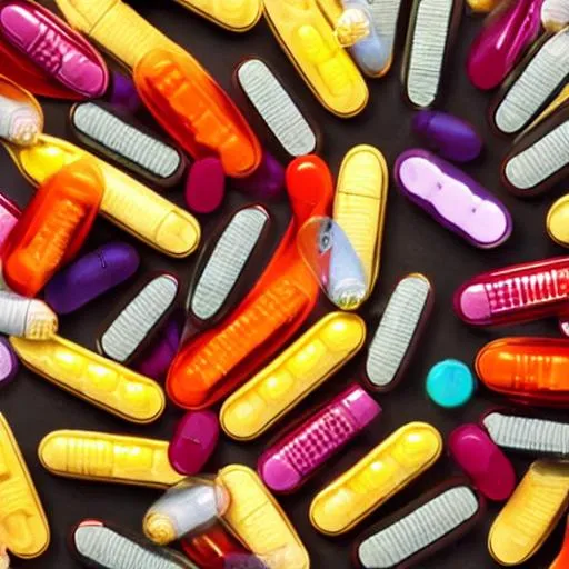 Prompt: Pills