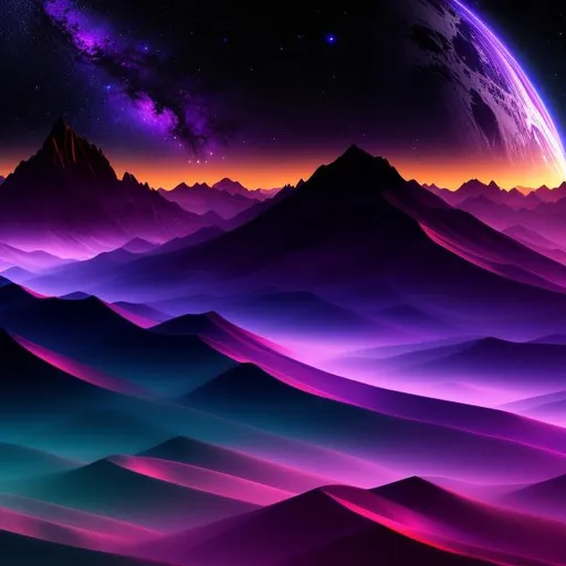 Prompt: > A galactic wallpaper landscape purple, red, black, intricate detail, high quality, high detail, masterpiece, intricate facial detail, high quality, detailed face, intricate quality, intricate eye detail, highly detailed, high resolution scan, intricate detailed, highly detailed face, Very detailed, high resolution