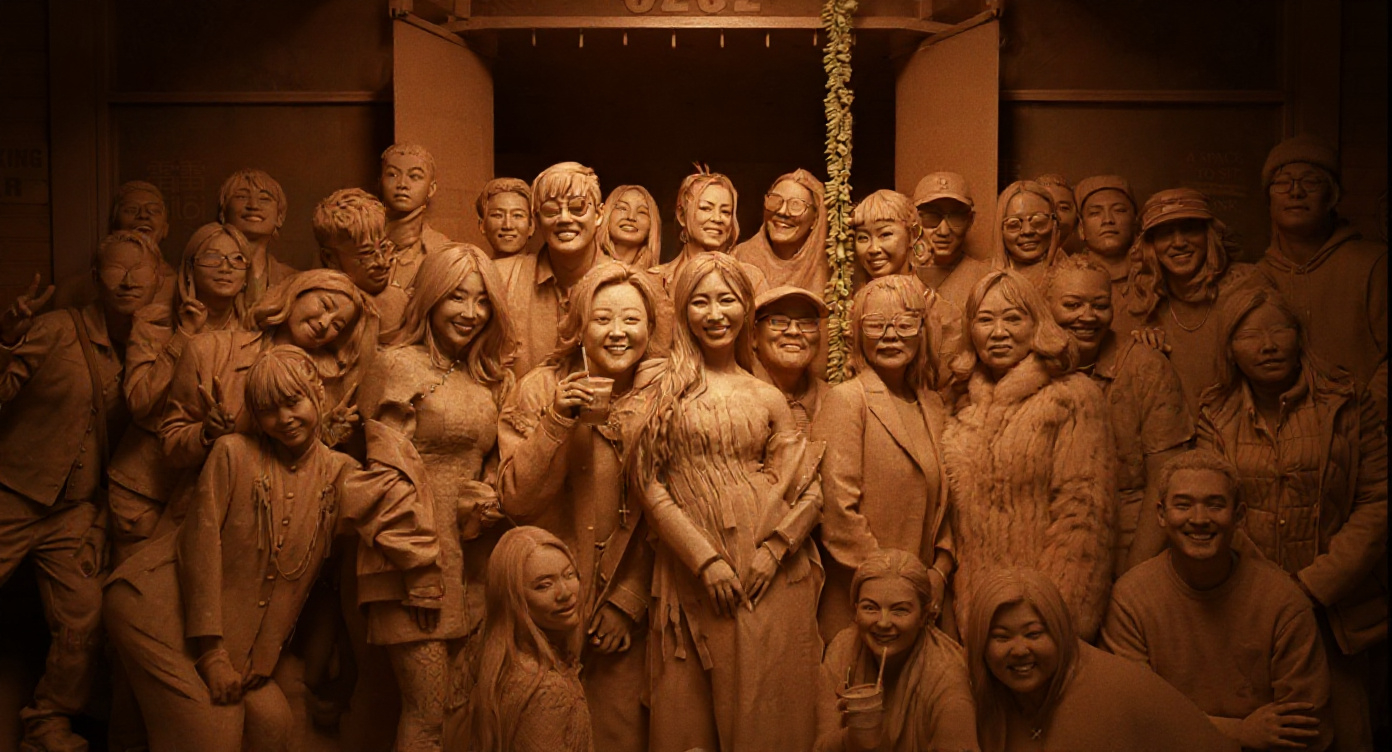 A highly detailed bas-relief sculpture, carved from...