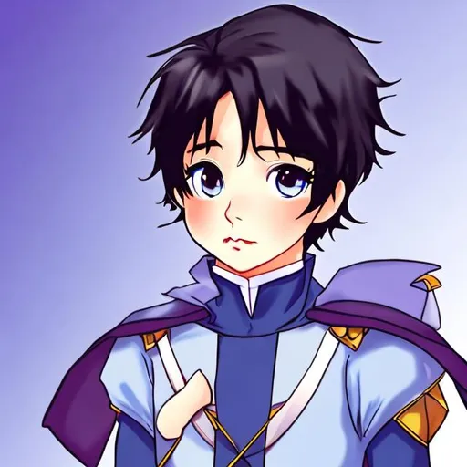 beautiful anime prince
