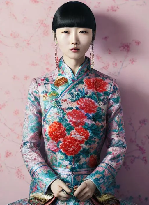 traditional chinese women hair