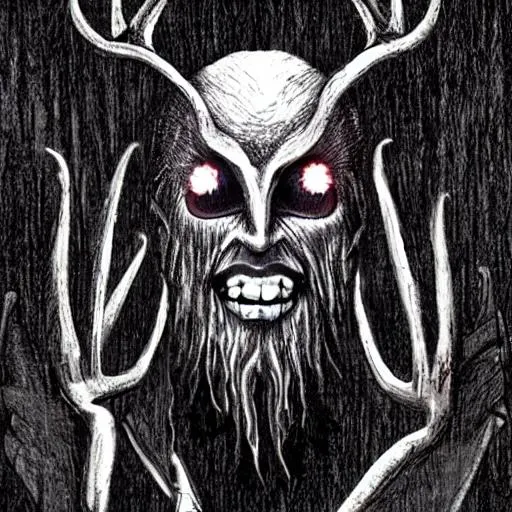 Prompt: Wendigo