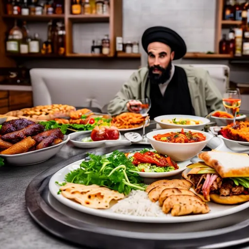Prompt: Khomeini if ​​it was food