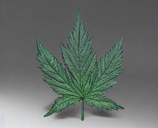 Prompt: shapes and silhouettes of a cannabis leaf, 8k, cinematic 3d render by Dana-Fiona Armour