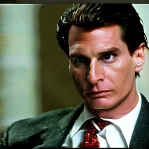 Prompt: Patrick Bateman