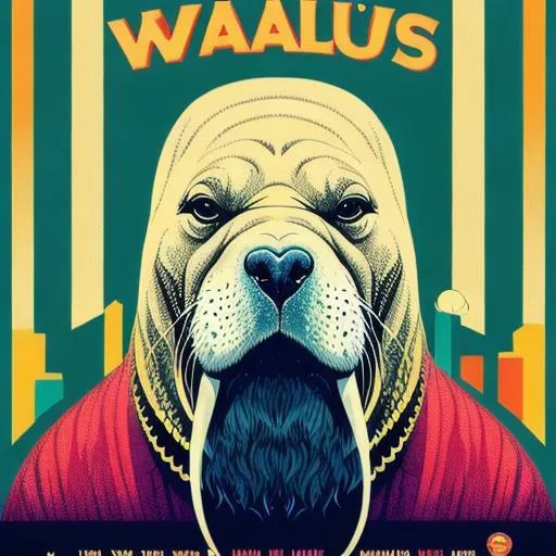 Prompt: I am the walrus