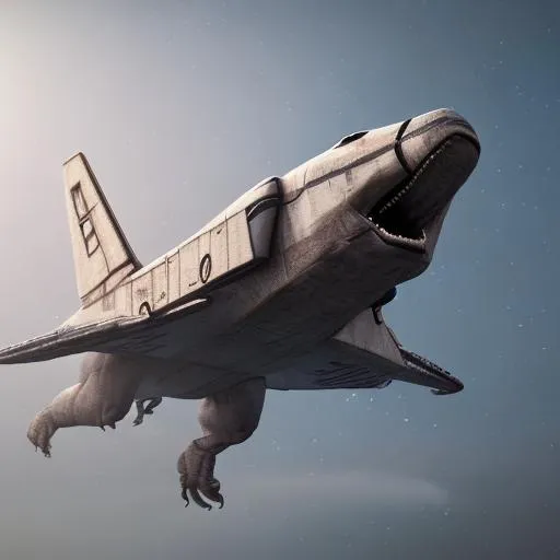 Prompt: Astronaut Tyrannosaurus rex flying a space shuttle, soft smooth lighting, soft colors, 100mm lens, 3d blender render
