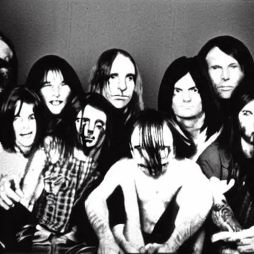 Prompt: manson family
