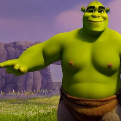 Prompt: shrexy shrek