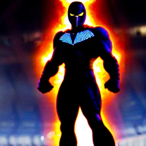 Prompt: Nighthawk Marvel inspired superhero