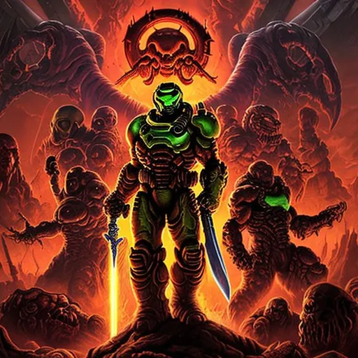 Prompt: Doom Eternal