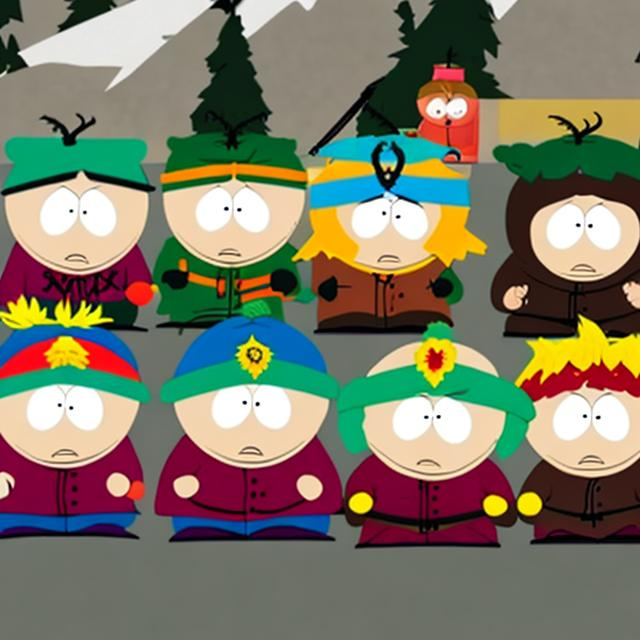 South Park satan OpenArt