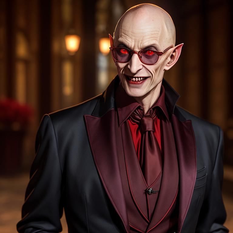 Nosferatu vampire from "Vampire The Masquerade", ugl... OpenArt