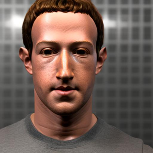 Render Of Accurate Mark Zuckerberg Creepy Early Openart