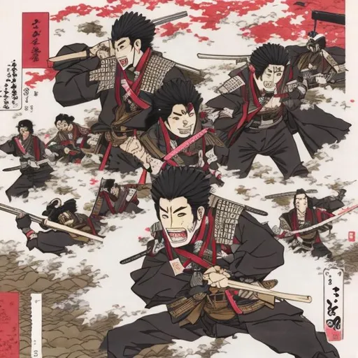 Prompt: Sakigake!! Otokojuku