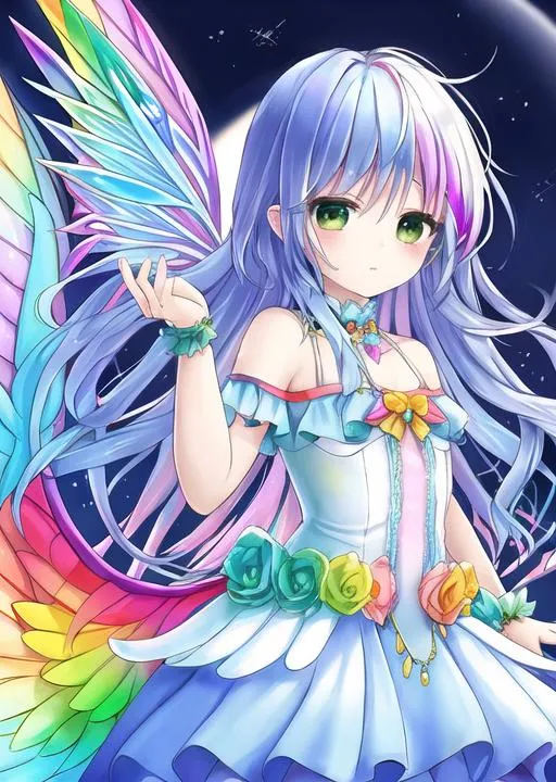 Butterfly Fairy Anime Girl Live Wallpaper - WallpaperWaifu-demhanvico.com.vn