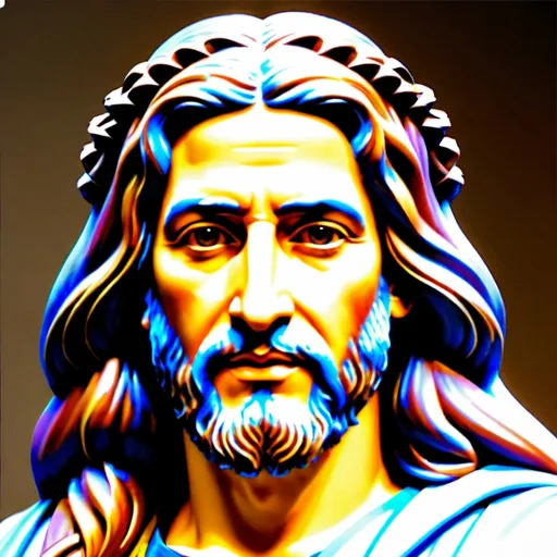 Prompt: what does open art ai think Yeshua looks like looks like.
