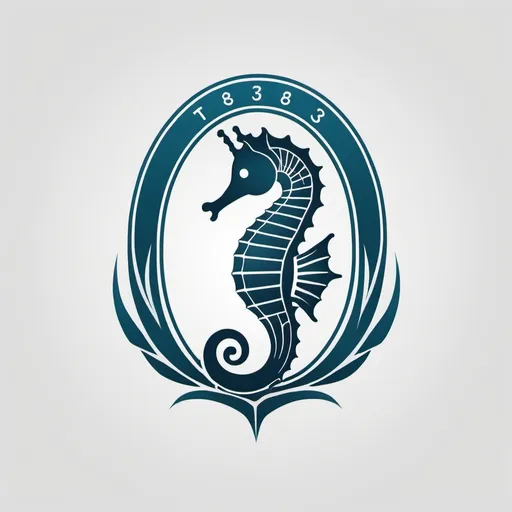 Prompt: A logo with a seahorse
The logo is of T- 83 In place of T, put a seahorse