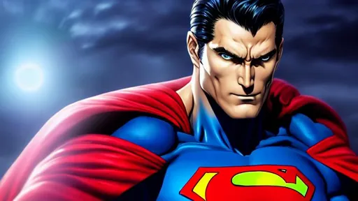 Prompt: Face portrait of a Superman, smooth skin, stronge jaw line, realistic normal hair, symmetrical, fierce eyes, dramatic lighting, detailed face, by Kazuma Kaneko, Kaneko Kazuma, shin megami tensei, SMT, Shin Megami Tensei Nocturne, concept art, digital painting, looking into the camera, scruffy, medium short hair, anatomically correct, thick neck