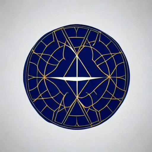 Prompt: vector magical planet rune, symmetrical, minimal, (((white background))), HD,