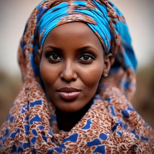 Prompt: A somali woman