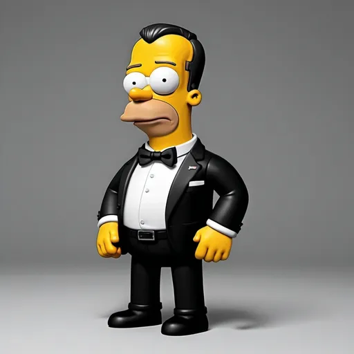 Prompt: 
james bond in 3d simpson style 