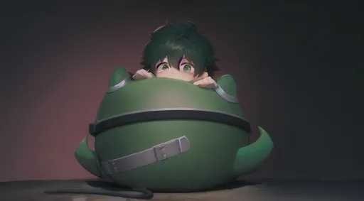 Prompt: hero deku full cowling 5%